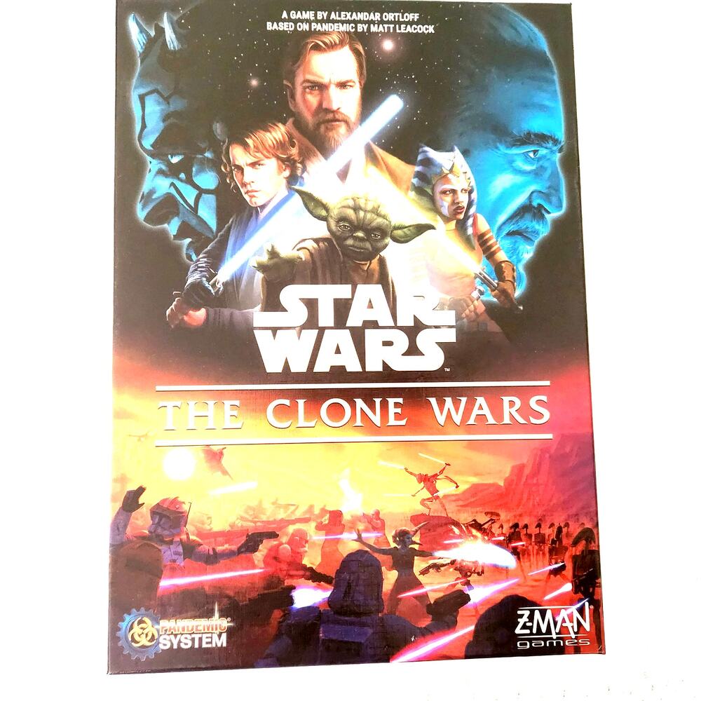 Star Wars: The Clone Wars Z-man Board games (Pandemic System) new in Box